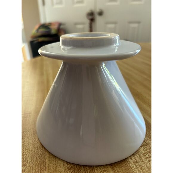 White Pour Over Ceramic Coffee Dripper - Picture 6 of 11